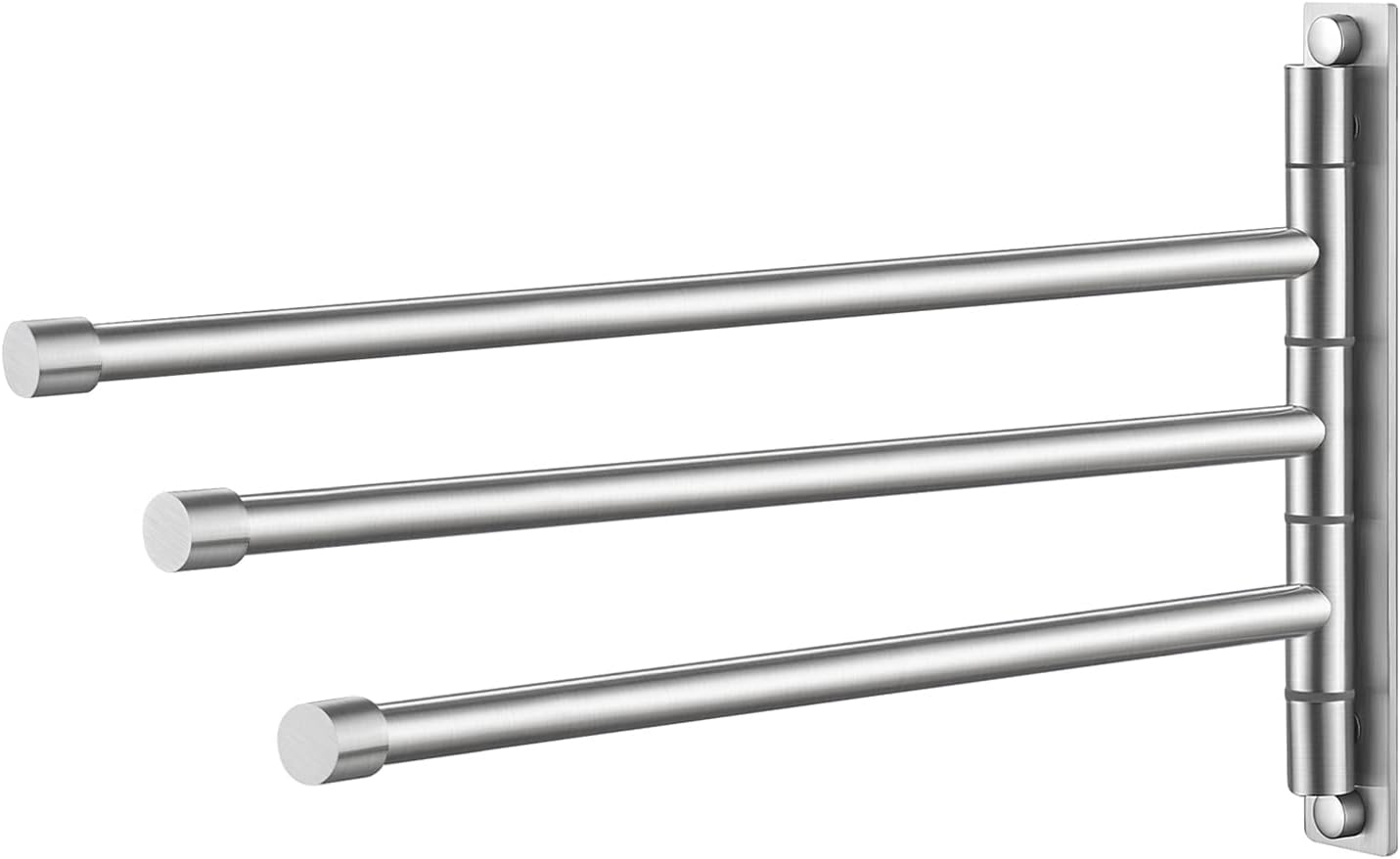 KES Extra Long Swivel Towel Bar 19.5" 4-Arm, Swing Out Towel Rack for Bathroom Wall, Hand Towel Holder for Multiple Towels, SUS304 Stainless Steel Brushed Finish, A2103S4L50-2